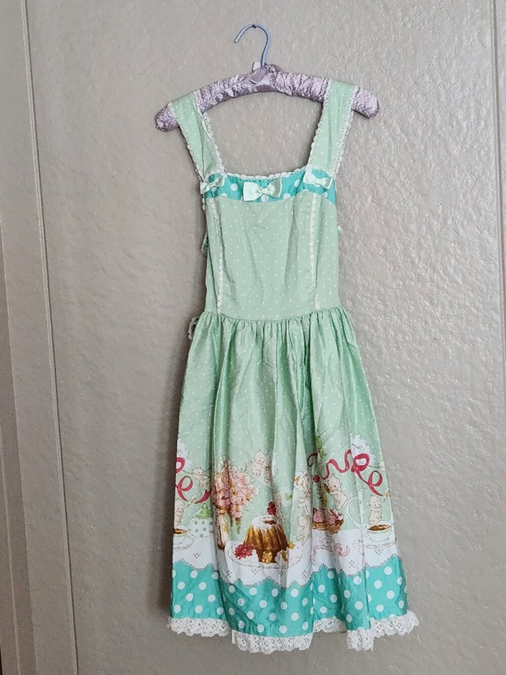 polkadot adorable dessert lolita style dress